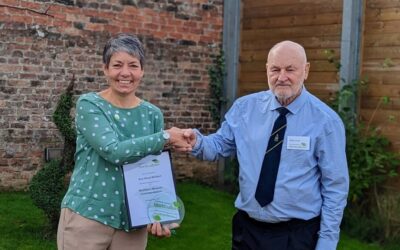 Northern Branch Commendation awarded to Sue Wood MCIHort