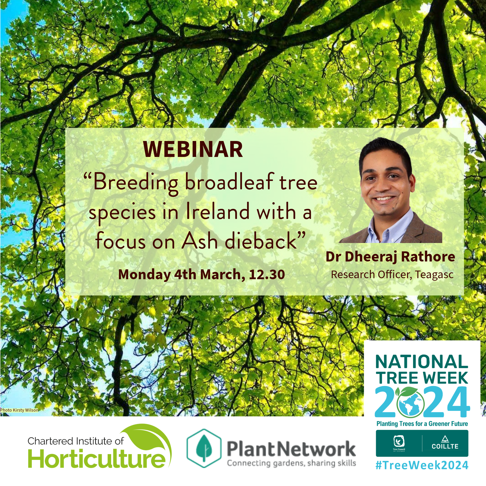 National Tree Week Webinar - Dr Dheeraj Rathore