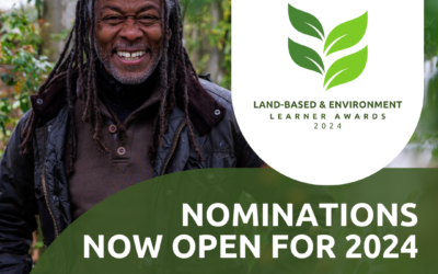 Celebrity garden designer opens national education awards for the Land-Based and Environment sector