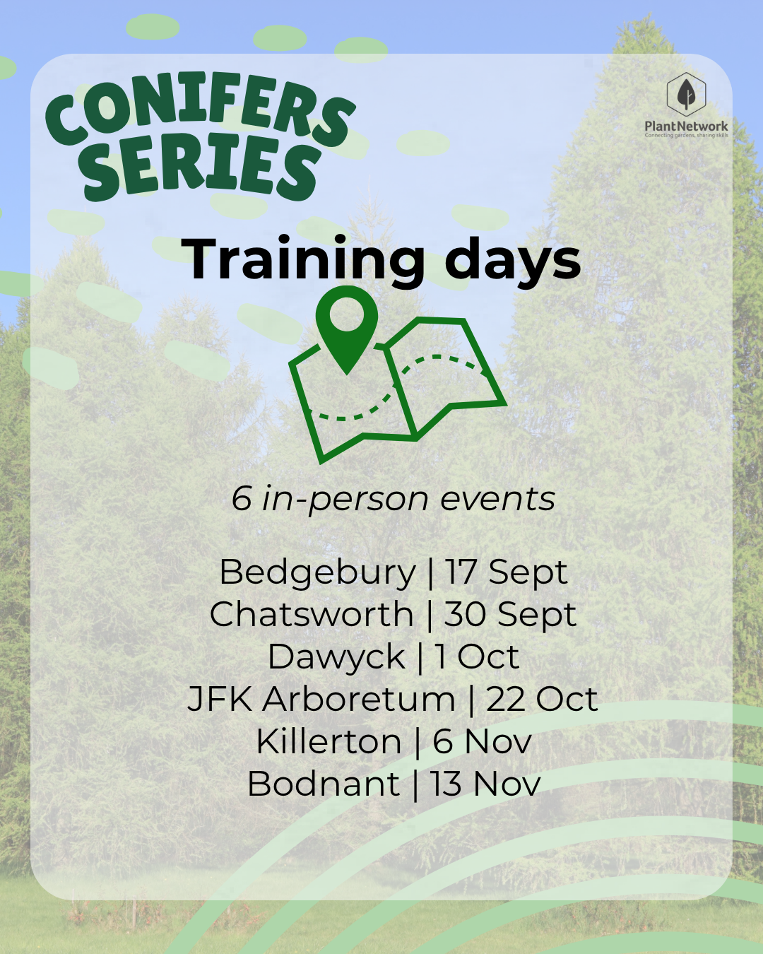PlantNetwork Conifers Training Day - Bedgebury